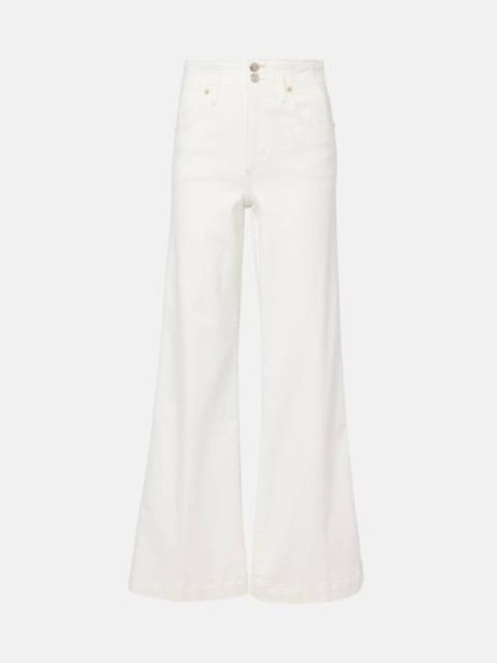 G-9. Frame The Seamed Wide Jeans Au Natural Clean 26